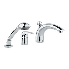 One Handle Roman Tub Faucet with Handshower